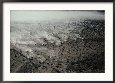 Motorcyclists Cross Desert Sands In A Race Between Barstow And Las Vegas by Walter Meayers Edwards Pricing Limited Edition Print image