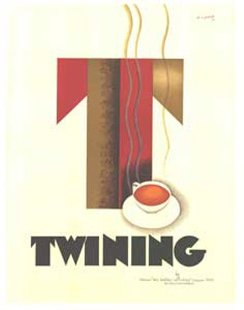 Twining - Tea by Charles Loupot Pricing Limited Edition Print image
