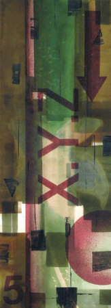 Abstractos En Verdes I by X. Giol Pricing Limited Edition Print image