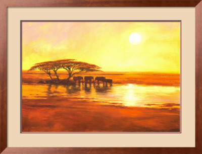 The Watering Hole by Jonathan Sanders Pricing Limited Edition Print image
