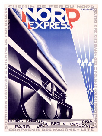 Nord Express by Adolphe Mouron Cassandre Pricing Limited Edition Print image