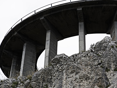 Hairpin Bend, Maratea, Italy by Nick Dolding Pricing Limited Edition Print image