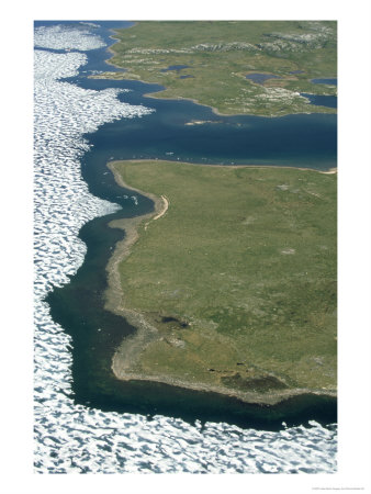 Ice Breaking In The Lakes Of Northwest Territories, Canada by Patricio Robles Gil Pricing Limited Edition Print image