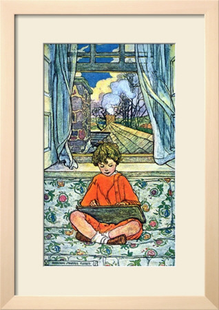 Making A House by Elizabeth Shippen Green Pricing Limited Edition Print image