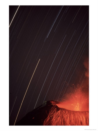Tungurahua Volcano Erupting, Andes, Ecuador by Mark Jones Pricing Limited Edition Print image