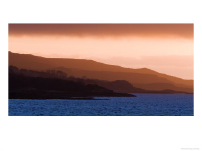 Coastline Of Loch Scridain At Sunset, Scotland by Elliott Neep Pricing Limited Edition Print image