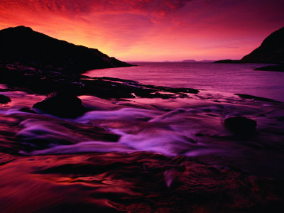 Dawn Over Coruisk River Flowing Into Loch Scavaig, Isle Of Skye, Scotland by Gareth Mccormack Pricing Limited Edition Print image