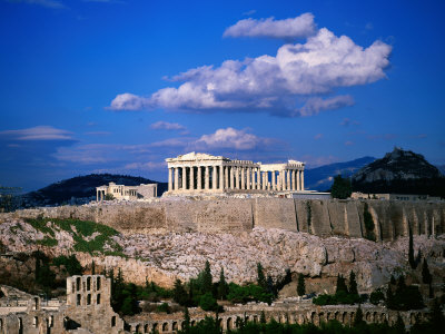 Acropolis, Athens, Greece by Neil Setchfield Pricing Limited Edition Print image