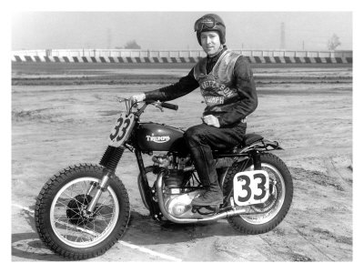 Triumph Motorcycle, Flat Tracker by Dan Mahoney Pricing Limited Edition Print image