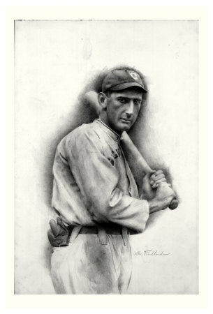 Shoeless Joe Jackson by Allen Friedlander Pricing Limited Edition Print image