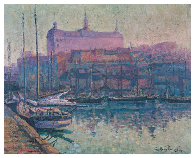 Le Bassin Louise, Quebec 1923 by Suzanne Duquet Pricing Limited Edition Print image