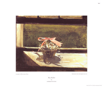 May Basket by Andrew Wyeth Pricing Limited Edition Print image