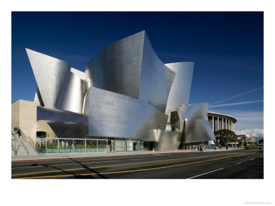 Walt Disney Concert Hall, Los Angeles, California, Usa by Walter Bibikow Pricing Limited Edition Print image