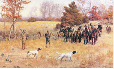 A Field Trial - On The Point by J. H. Tracy Pricing Limited Edition Print image