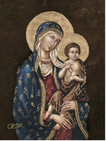 Madonna And Child by Ortiz Pricing Limited Edition Print image