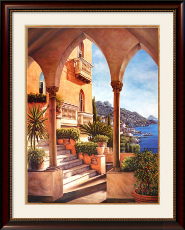 Palazzo On Amalfi by Elizabeth Wright Pricing Limited Edition Print image
