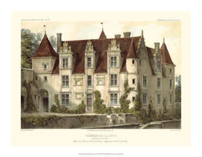 Petite French Chateaux Vi by Victor Petit Pricing Limited Edition Print image