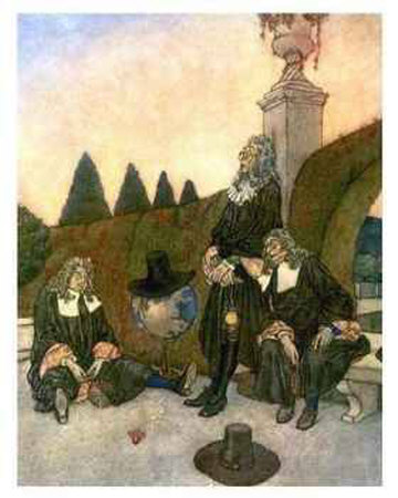The Kingdom Slept by Edmund Dulac Pricing Limited Edition Print image