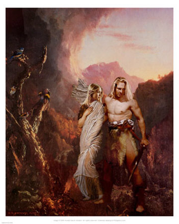 Siegfried And Brunhilde by Howard David Johnson Pricing Limited Edition Print image