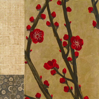 Eastern Blossoms I by Erin Galvez Pricing Limited Edition Print image