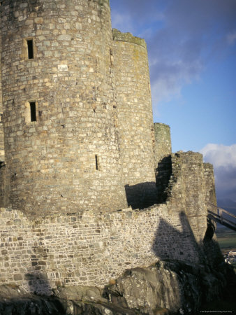 Harlech Castle, Dating From 13Th Century, King Edward I's Iron Ring, Harlech by Brigitte Bott Pricing Limited Edition Print image