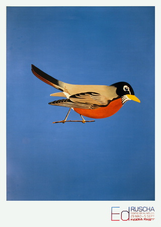 Robin by Edward Ruscha Pricing Limited Edition Print image