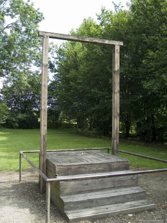 Gallows Where Rudolf Hoss, The Camp Commandant, Was Hanged, Unesco World Heritage Site by R H Productions Pricing Limited Edition Print image