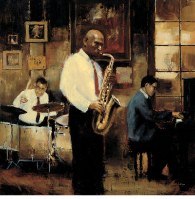 Latin Quarter Jazz by Myles Sullivan Pricing Limited Edition Print image