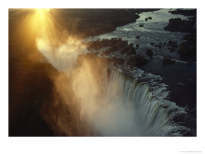 Victoria Falls, Zimbabwe by James L. Stanfield Pricing Limited Edition Print image