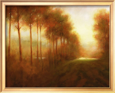 Line Of Trees At Dawn by Jim Mitchell Pricing Limited Edition Print image