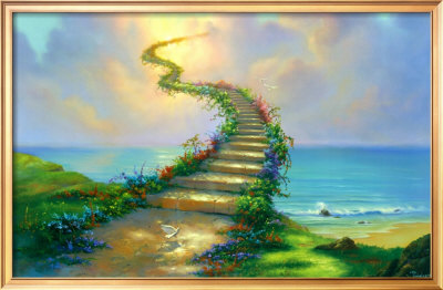 Stairway To Heaven by Jim Warren Pricing Limited Edition Print image