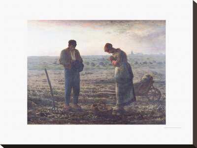 The Angelus, 1857-59 by Jean-François Millet Pricing Limited Edition Print image