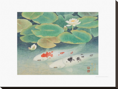 A Couple Under Lotus (I) by Chingkuen Chen Pricing Limited Edition Print image