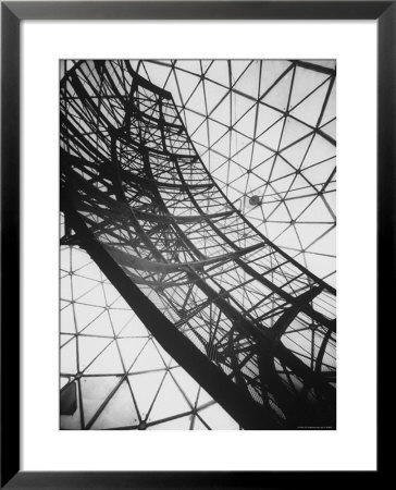 Nike Hercules Radar Antennas At Bell Military Division by Yale Joel Pricing Limited Edition Print image