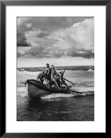 Voluntary Lifesavers by E O Hoppe Pricing Limited Edition Print image