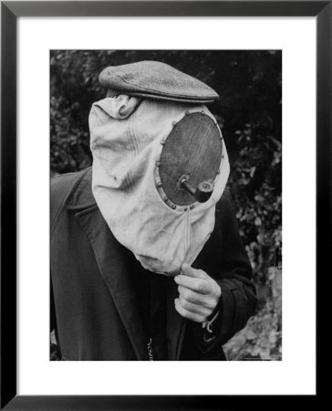 Beekeeper, Gerrit Norsselman Using The Smoke To Help Keep The Bees At A Safe Distance by Thomas D. Mcavoy Pricing Limited Edition Print image