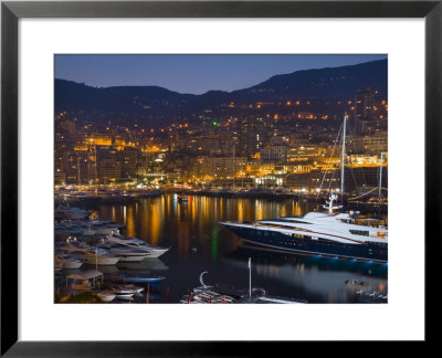 Monte Carlo, Harbour, Monaco by Alan Copson Pricing Limited Edition Print image