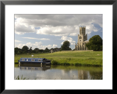 Fotheringhay Church And The River Nene, Northamptonshire, England, United Kingdom, Europe by Rob Cousins Pricing Limited Edition Print image