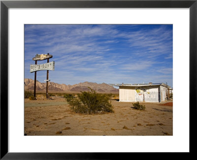 Road Runners Retreat, Route 66, Amboy, California, United States Of America, North America by Richard Cummins Pricing Limited Edition Print image