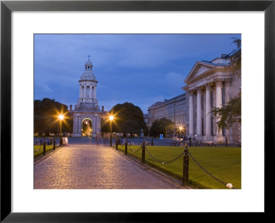 Trinity College, Early Evening, Dublin, Republic Of Ireland, Europe by Martin Child Pricing Limited Edition Print image