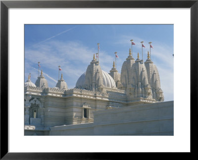 Detail From The Mandir Mahotsav Temple, A New Hindu Temple In Neasden, North London, England, Uk by Richardson Rolf Pricing Limited Edition Print image