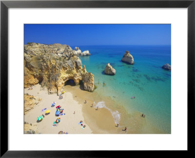 Beach At Lagos, Algarve, Portugal, Europe by Papadopoulos Sakis Pricing Limited Edition Print image