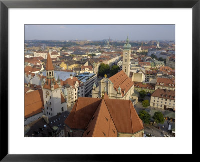 View Of The City From The Tower Of Peterskirche, Munich, Bavaria, Germany by Gary Cook Pricing Limited Edition Print image