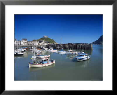 Harbour, Ilfracombe, North Devon, England, United Kingdom by Chris Nicholson Pricing Limited Edition Print image