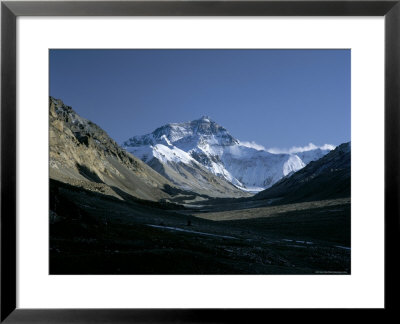 North Face, Mount Everest, 8848M, Himalayas, Tibet, China by Gavin Hellier Pricing Limited Edition Print image