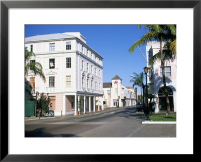 Bay Street, Nassau, Bahamas, West Indies, Central America by J Lightfoot Pricing Limited Edition Print image