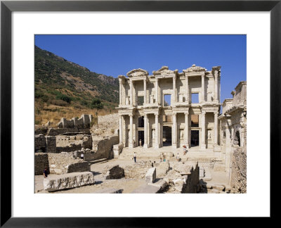 Library Of Celsus, Ephesus, Anatolia, Turkey, Eurasia by Michael Short Pricing Limited Edition Print image
