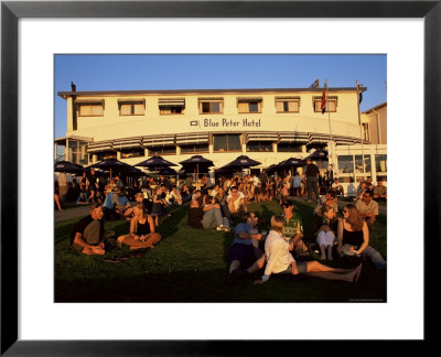 Young People Watching The Sunset In Bloubergstrand, Cape Town, South Africa, Africa by Yadid Levy Pricing Limited Edition Print image