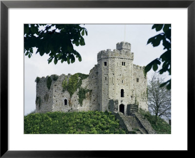 Norman Keep, Cardiff Castle, Cardiff, Glamorgan, Wales, United Kingdom by R H Productions Pricing Limited Edition Print image
