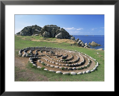 Troy Town Maze, St. Agnes, Isles Of Scilly, United Kingdom by Adam Woolfitt Pricing Limited Edition Print image